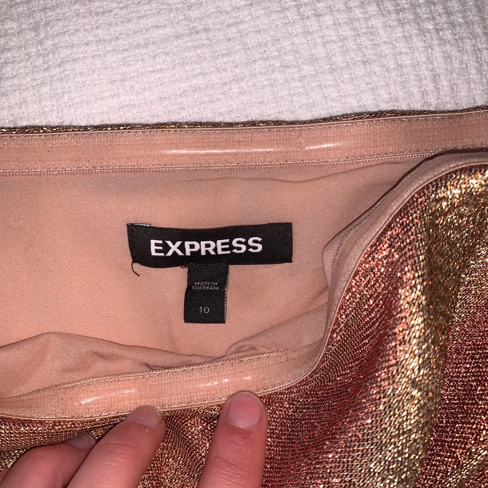Gold Party Dress
